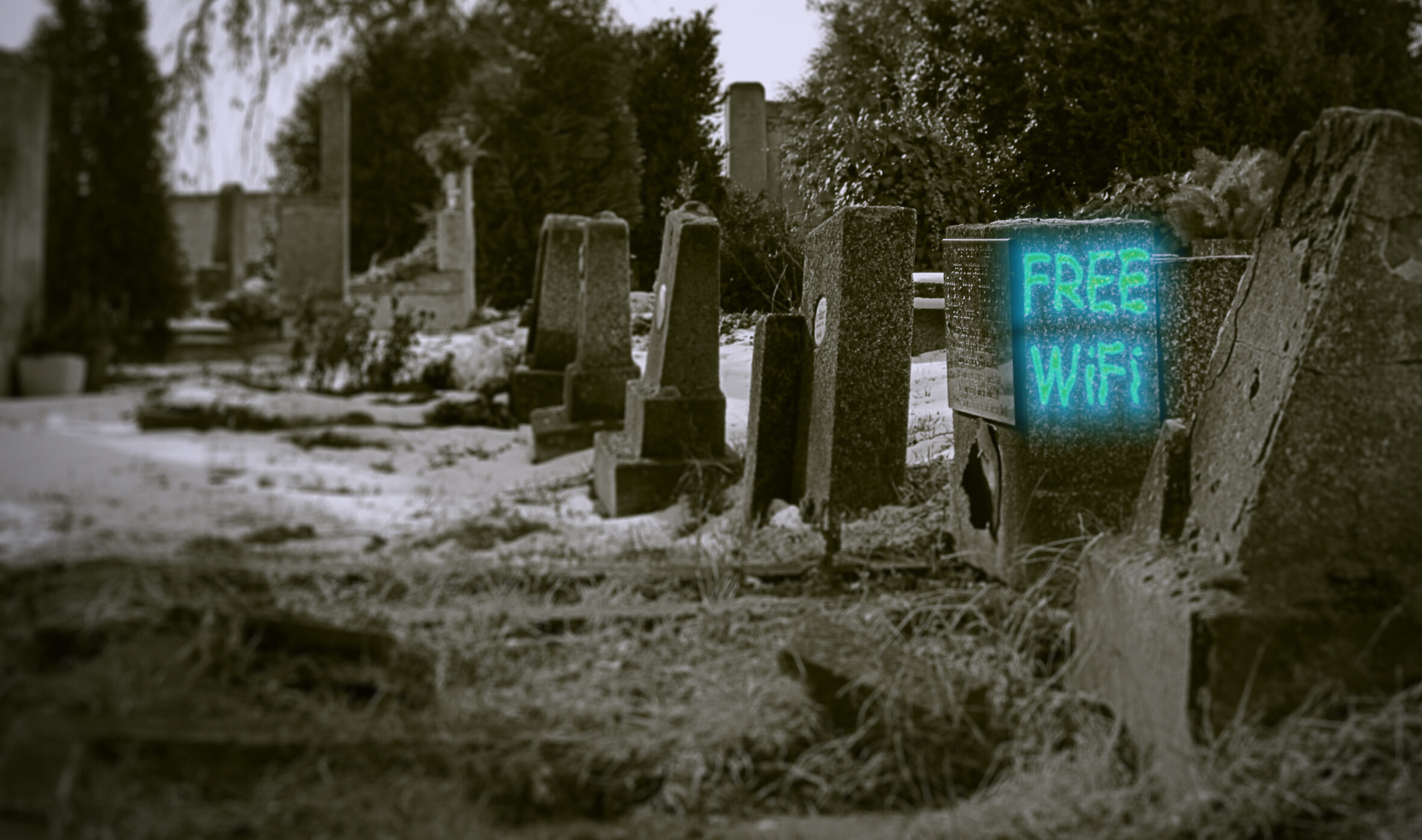 Free,Wifi,Cemetery